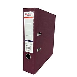 biblioraft-optima-premium-a4-plastifiat-pp-pp-margine-metalica-75-mm-visiniu